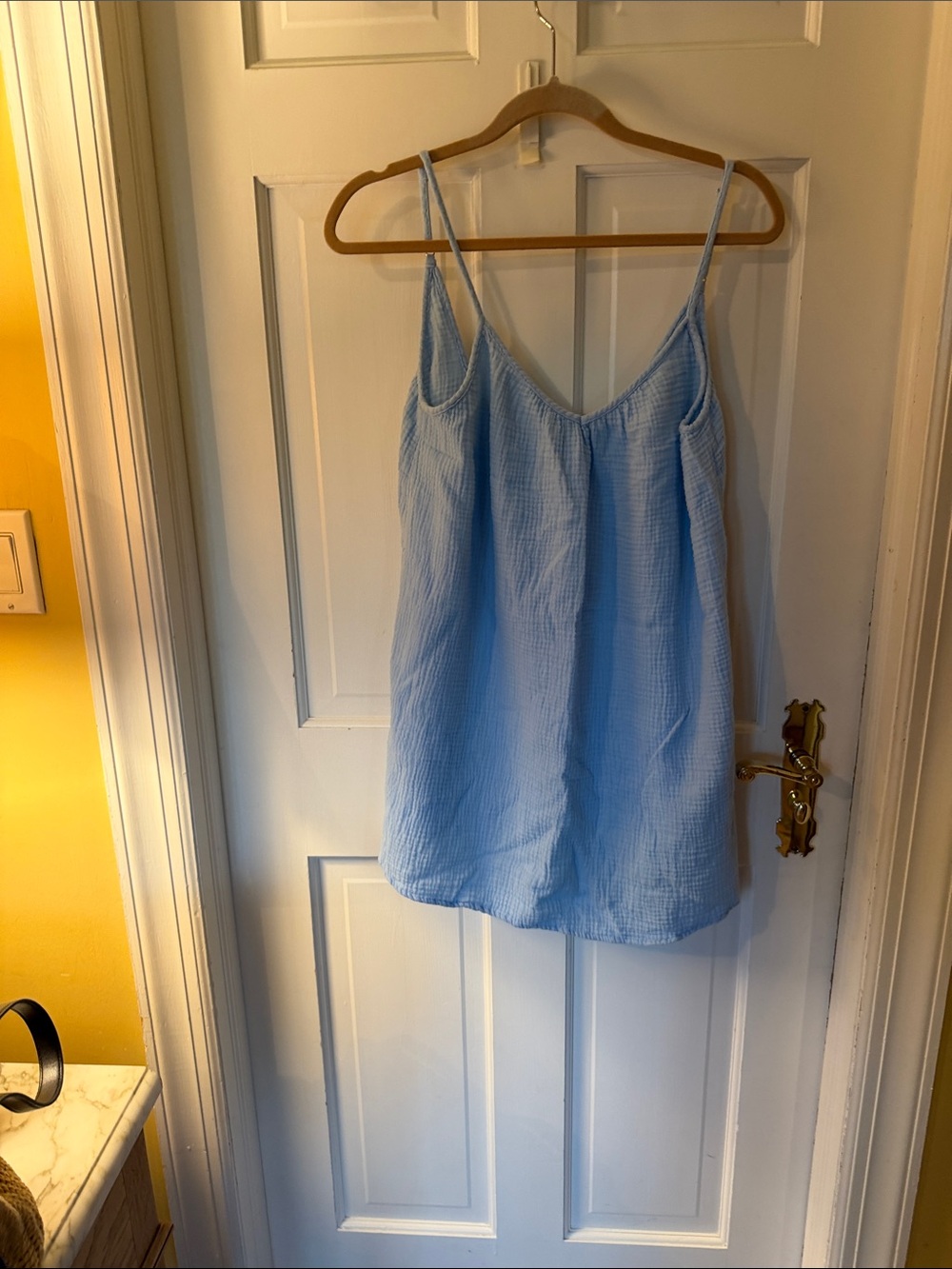 Shade & Shore Light Blue Spaghetti Strap Camisole